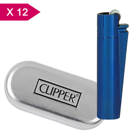 CLIPPER MICRO METAL DEEP BLUE (X12)