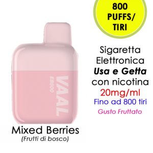 VAAL EB800 MIXED BERRIES (FRUTTI DI BOSCO)