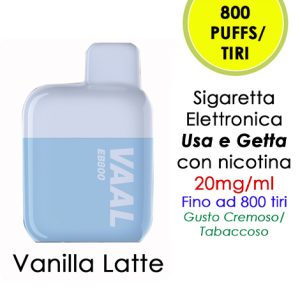 VAAL EB800 VANILLA LATTE